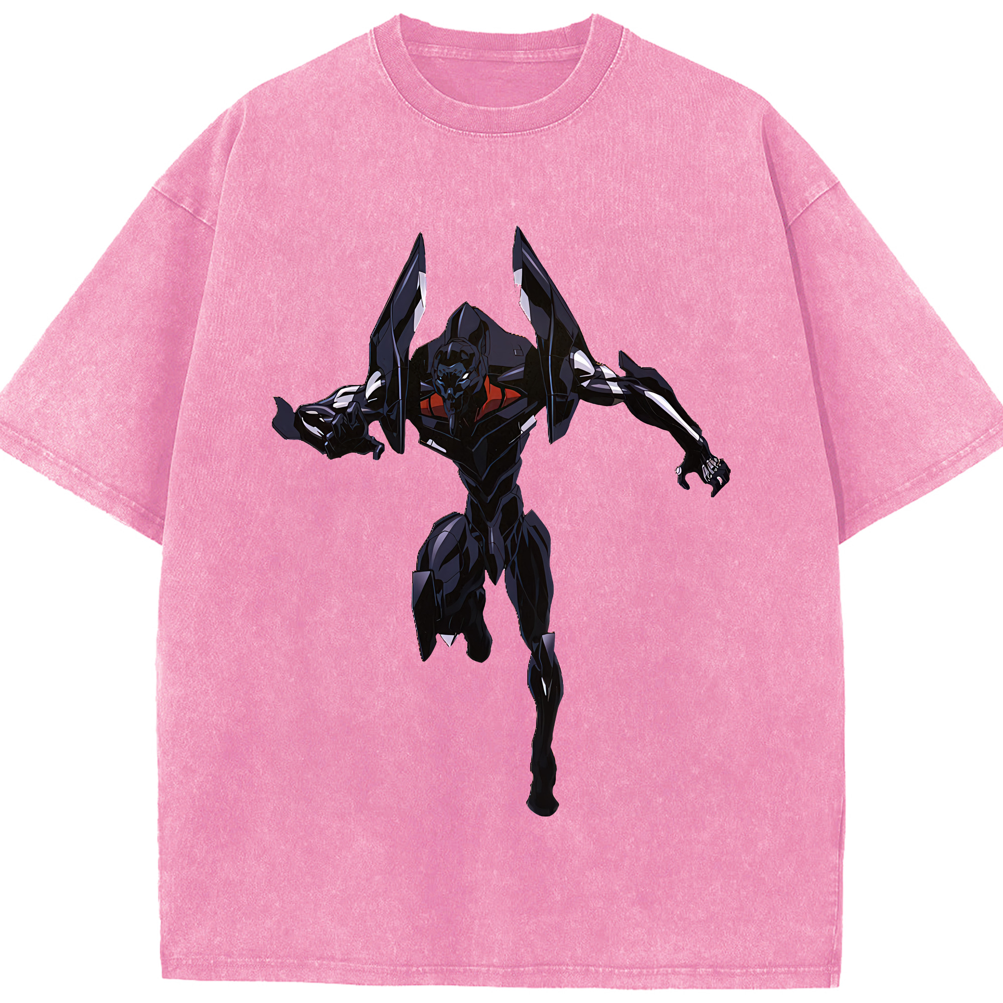 （画像用） EVA 新世紀エヴァンゲリオン 綿100% ヴィンテージ風 半袖Tシャツ（フロントプリント）